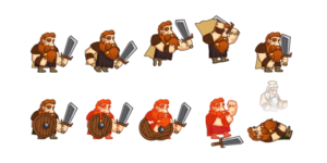 Generating sprite sheet animations with deep generative models